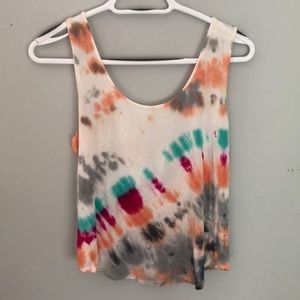 Tie-dye tank top